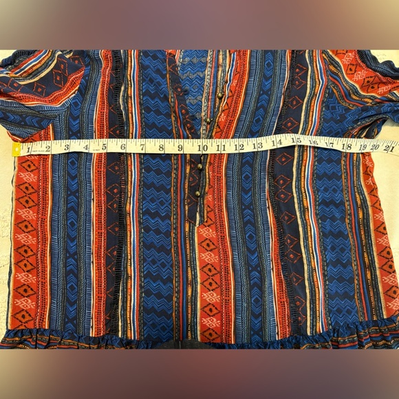 Bohemian Striped Dress - Picture 6 of 9